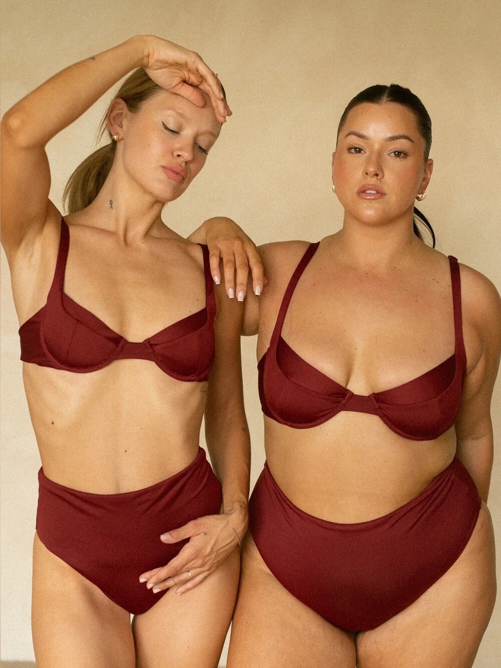 Londre Amalfi Underwire Bikini Top - Pomegranate (L) NWT